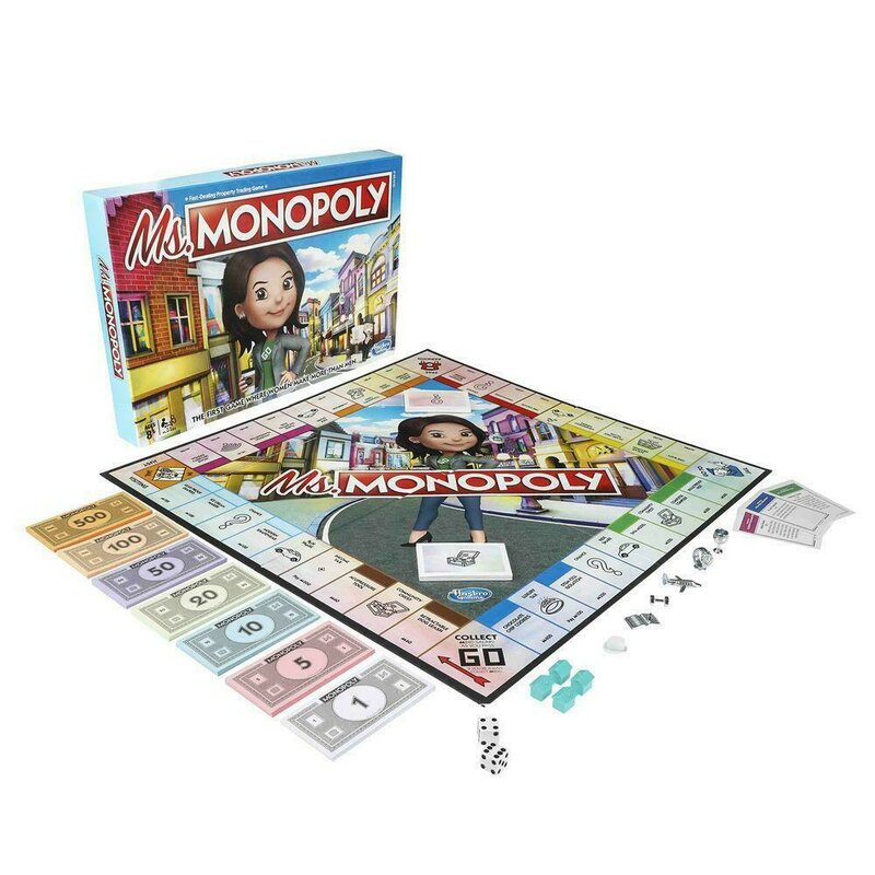 Hasbro - monopoly doamna, multicolor