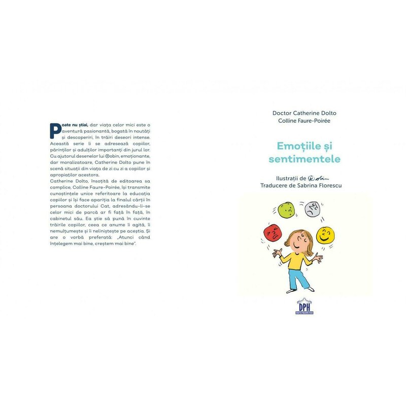 Carte educativa emotiile si sentimentele , dolto