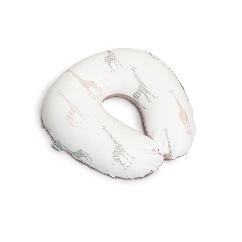Doomoo - perna multifunctionala softy giraf, pink