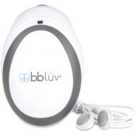 Doppler fetal, BBluv, Echo, Wireless, Pentru monitorizarea functiilor vitale ale bebelusului, Include casti si cablu inregistrare, White