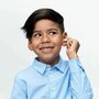 Dopuri de urechi antifonice reutilizabile pentru copii 3-12 ani, transparente, protectie zgomote SNR 25, previn patrunderea apei in ureche, ALPINE Pluggies Kids ALP23541 - 3