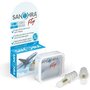 Dopuri pentru protectia urechilor la adulti pe timpul zborului cu avionul, transparente, reutilizabile, hipoalergenice, SANOHRA Fly - 2