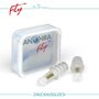 Dopuri pentru protectia urechilor la adulti pe timpul zborului cu avionul, transparente, reutilizabile, hipoalergenice, SANOHRA Fly - 3