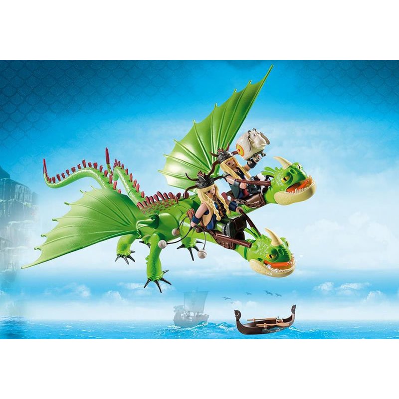 Playmobil - Dragons - Gemeni cu Barf si Belch