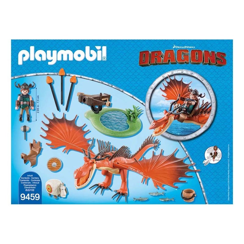 Playmobil - Dragons - Snotlout si Hookfang