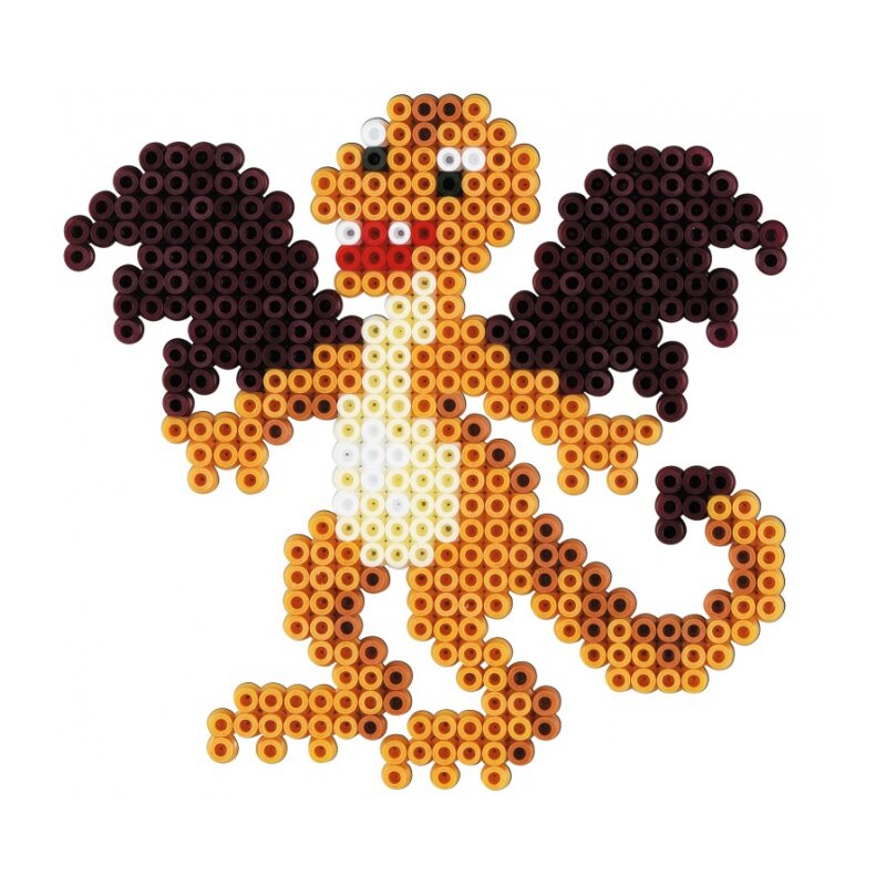 Hama - set margele de calcat dragonul in cutie, 2500 buc midi