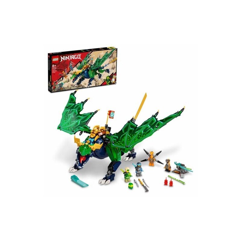 Lego - dragonul legendar al lui lloyd