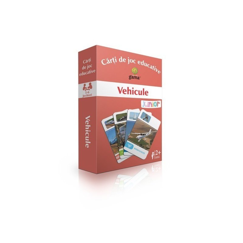 Editura gama- carti de joc educative vehicule