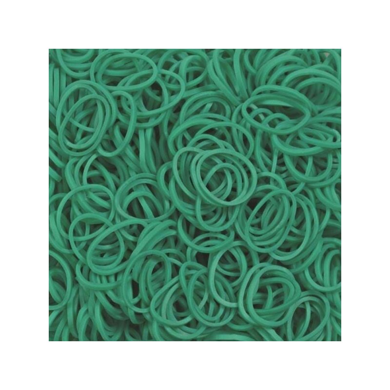 Rainbow loom - elastice standard 600 buc, teal