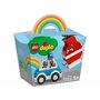 LEGO - Set de joaca Elicopter de pompieri si masina de politie ® Duplo, pcs  14 - 1