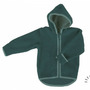 Emerald - Jacheta din lana merinos organica - wool fleece - Iobio - 1