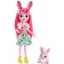 Mattel - Papusa Bree Bunny , Enchantimals , Cu figurina Twist - 2