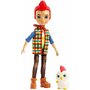 Mattel - Papusa Redward Rooster , Enchantimals , Cu figurina Cluck - 2