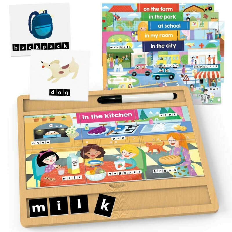 Joc educativ, Headu, Enciclopedia Montessori, 3-6 ani, Multicolor