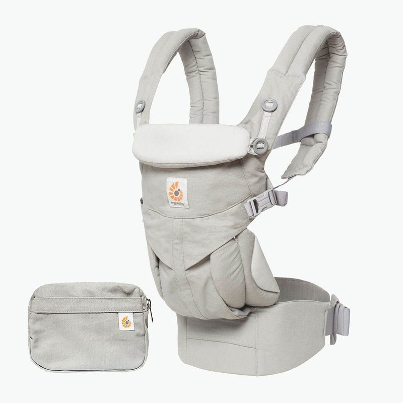 Ergobaby - marsupiu omni 360 all in one perl grey