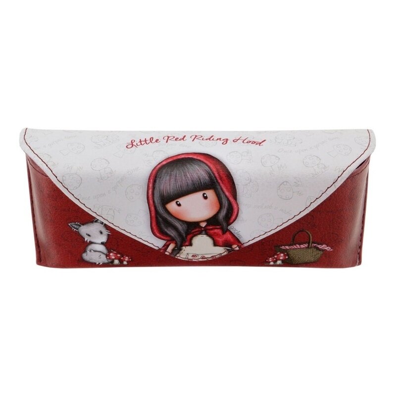 Etui ochelari cu buton magnetic gorjuss little red riding hood