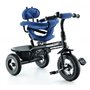 Tricicleta copii, EuroBaby, cu scaun rotativ T306E Albastru - 6