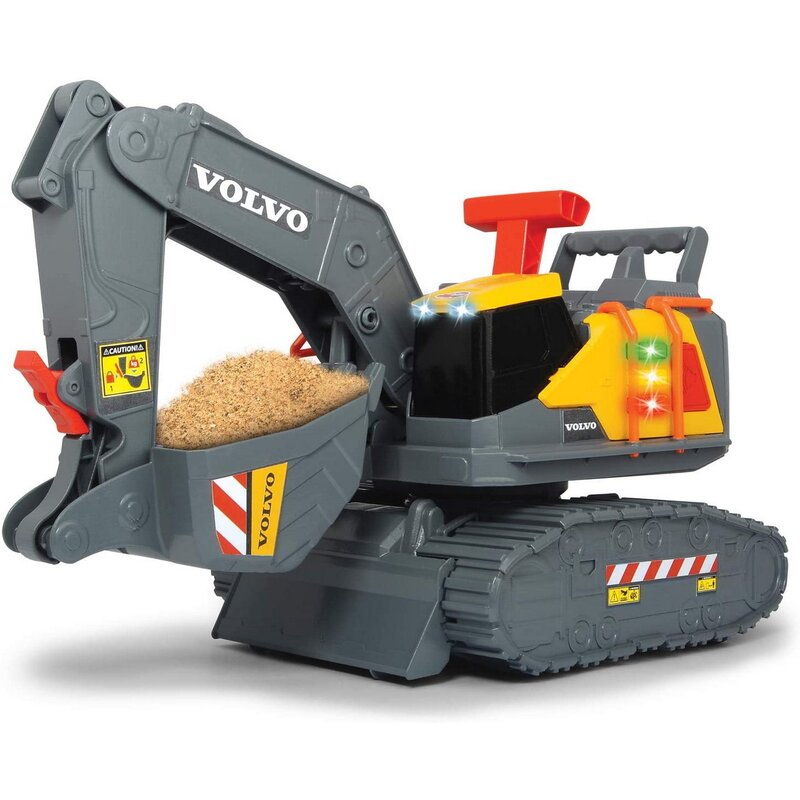 Simba - excavator volvo , 30 cm, multicolor