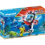 Playmobil - Expeditori Subacvatici Cu Submarin Cu Clesti - 1
