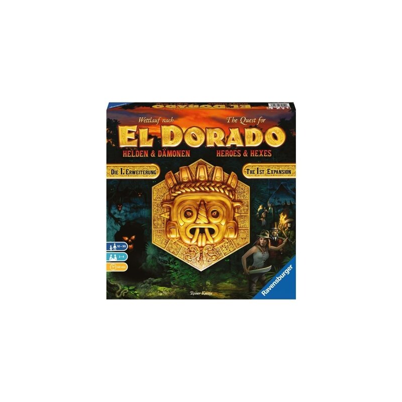 Ravensburger - Extensie joc El Dorado - Eroi si demoni