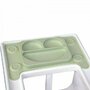 EasyTots - Farfurie autodiversificare portabila tip tava EasyMat Perfect fit Ikea, din cauciuc cu ventuze, Verde - 1