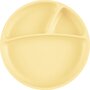 Farfurie compartimentata Minikoioi, 100% Premium Silicone – Mellow Yellow - 1