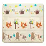 Covoras de joaca, Feedo, Reversibil, Impermeabil, Din spuma, Fara BPA, 180 x 180 x 1 cm, 0 luni+, Multicolor - 2
