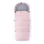 Sac de iarna, Feedo, Multifunctional, Poate fi utilizat ca geanta prin desfacerea fermoarului, Atasabil la carucior, Lana, 110 cm, 0-3 ani, Roz - 6
