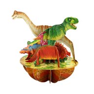 Felicitare 3D Pirouettes Santoro-Dinozauri