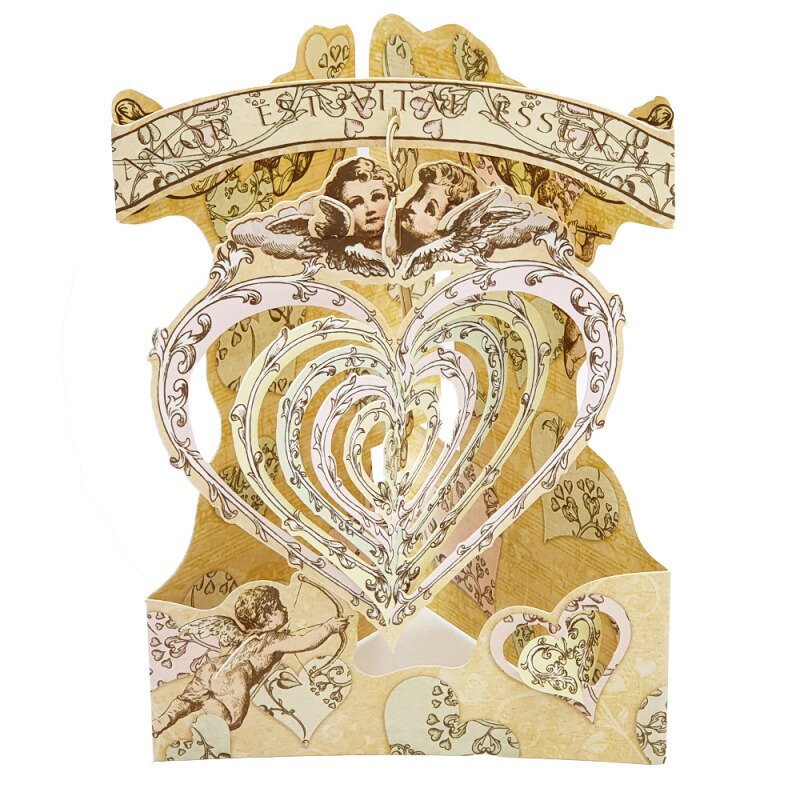 Felicitare 3d swing cards - iubire divina