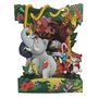 Felicitarea 3D Swing Cards - Animale din jungla - 1