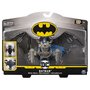 Spin Master - Figurina Supererou Batman , DC Universe , 10 cm, Cu mega accesorii pentru lupta - 6