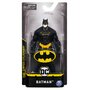 Spin Master - Figurina Supererou , Batman , 15 cm, Cu costum complet, Negru - 1
