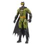 Spin Master - Figurina Supererou Batman , DC Universe , 30 cm, In costum verde camuflaj - 1
