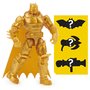 Spin Master - Figurina Supererou Batman , DC Universe , 10 cm, Cu accesorii surpriza, Auriu - 3