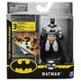 Spin Master - Figurina Supererou Batman , DC Universe , 10 cm, Cu 3 accesorii, In costumatie gri - 2