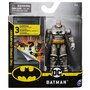 Spin Master - Figurina Supererou Batman , DC Universe , 10 cm, Cu 3 accesorii, In costum cu armura - 2