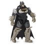 Spin Master - Figurina Supererou Batman , DC Universe , 10 cm, Cu accesorii surpriza, In costum cu armura - 4