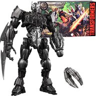 Figurina copii, Hasbro, Transformers, Va permite sa asamblati in detaliu, PVC, ABS si PA66, Inaltime 22 cm, 8 ani+, Scourge