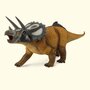 Collecta - Figurina dinozaur Triceratops pictata manual scara 1:15 - 1