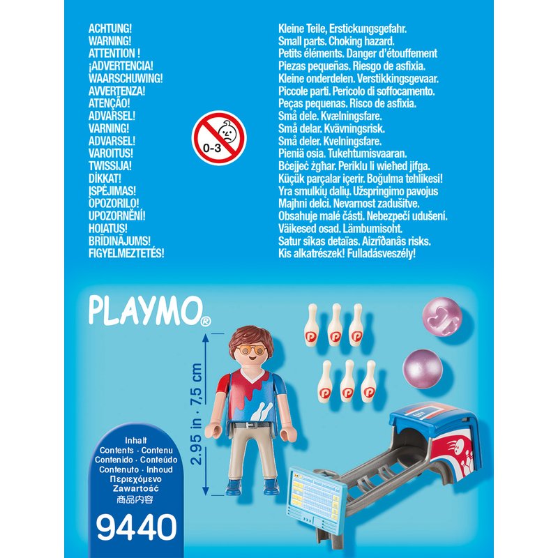 Playmobil - Figurina Jucand Bowling , Special Plus