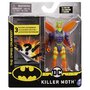 Spin Master - Figurina Supererou Killer moth , DC Universe , 10 cm, Cu 3 accesorii, Flexibila, Multicolor - 2