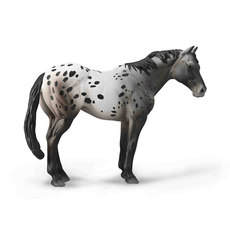 Collecta - Figurina pictata manual cal Appaloosa Blue Roan