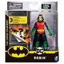 Spin Master - Figurina Supererou Robin , DC Universe , 10 cm, Flexibil, Cu 3 accesorii surpriza - 2