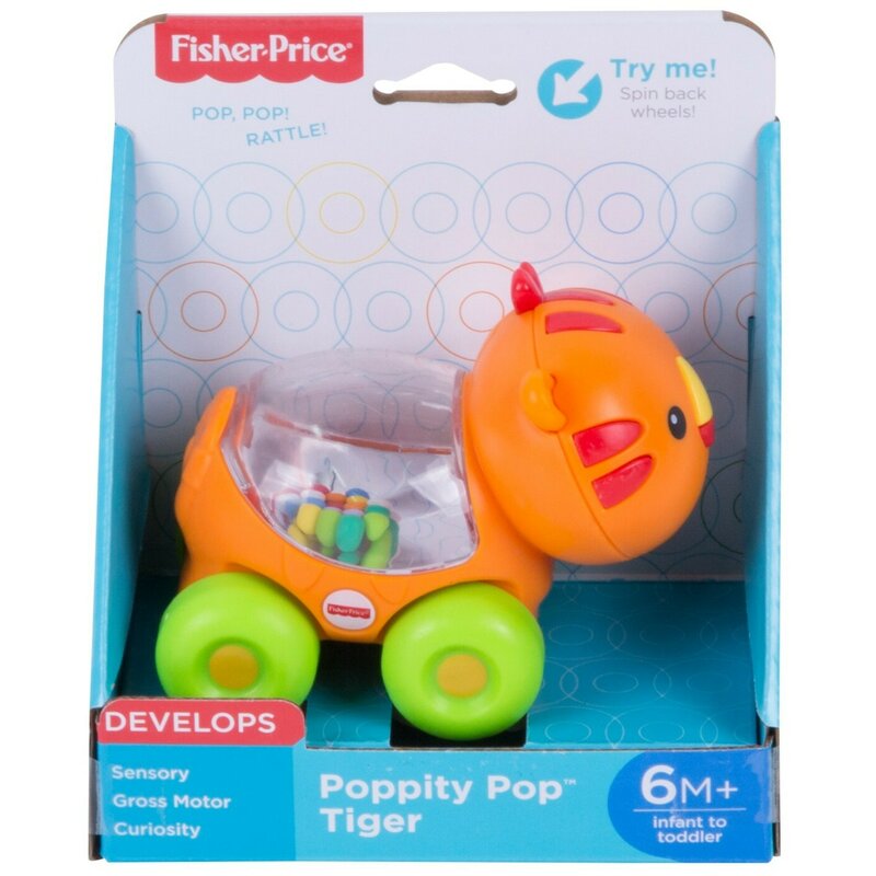 FISHER PRICE JUCARIE APASA SI MERGI TIGRU