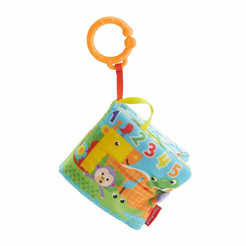 Fisher Price - Jucarie carucior Carticica cu numere si activitati