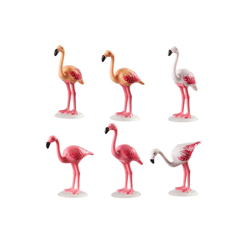 Playmobil - set figurine flamingo family fun
