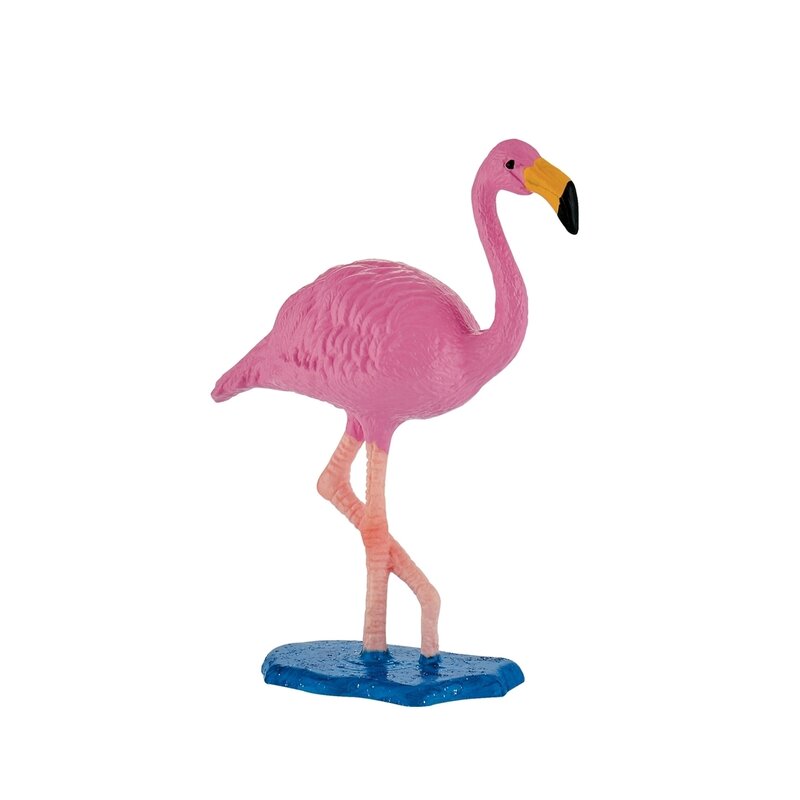 Bullyland - figurina flamingo, roz