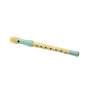Flaut jucarie muzicala din lemn, verde, MAMAMEMO - 2