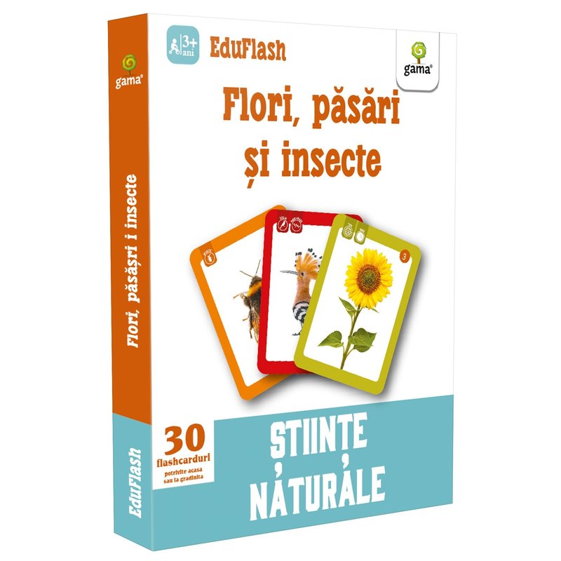 Editura gama - flori, pasari si insecte